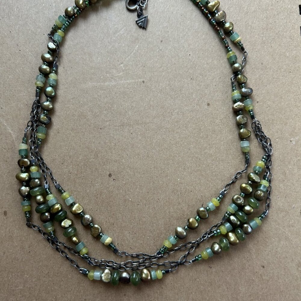 Silpada Sterling Silver Forces of Nature Multi-Strand Necklace N1683